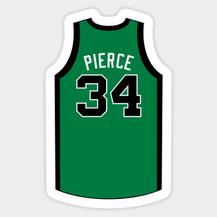 Paul Pierce Boston Jersey Qiangy Sticker